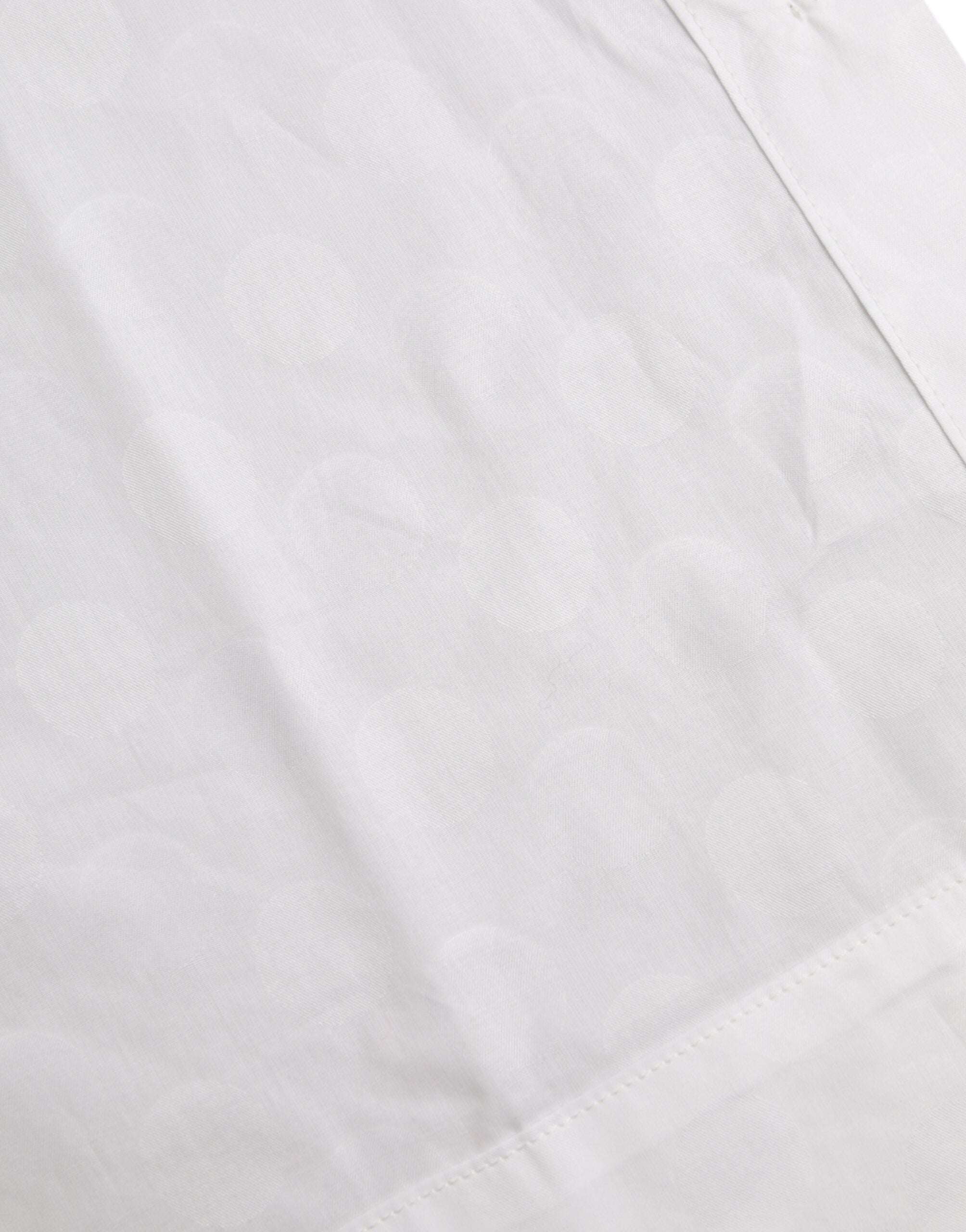 Chemise polo blanche à col avec manches courtes Dolce & Gabbana, vêtement élégant pour homme ou femme.