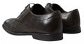Chaussures formelles en cuir vert pour homme de Dolce & Gabbana, élégantes et sophistiquées.