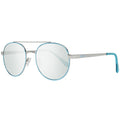 Lunettes de soleil en métal turquoise Guess, design tendance avec monture élégante pour un style sophistiqué.