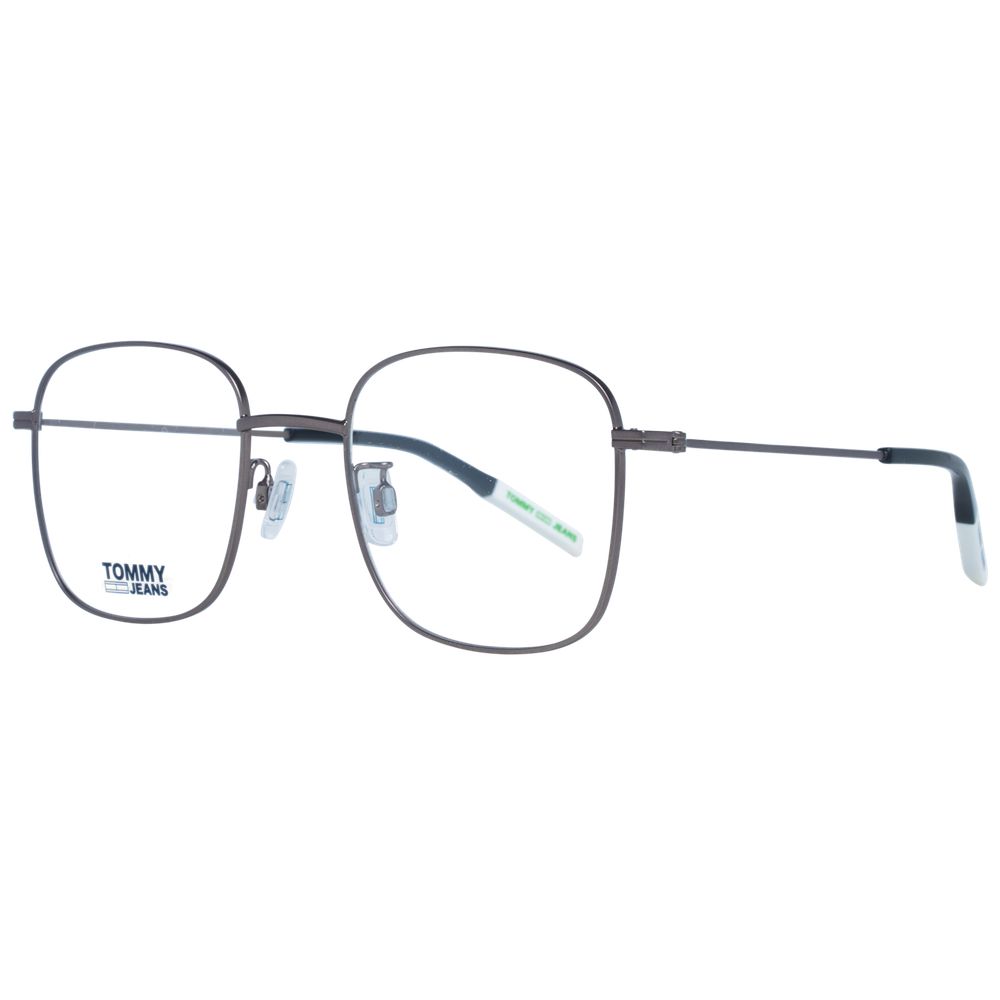 Tommy Hilfiger Brille (Gestell) aus grauem Metall und Kunststoff