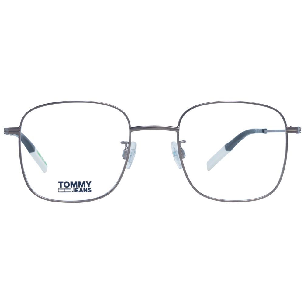 Tommy Hilfiger Brille (Gestell) aus grauem Metall und Kunststoff