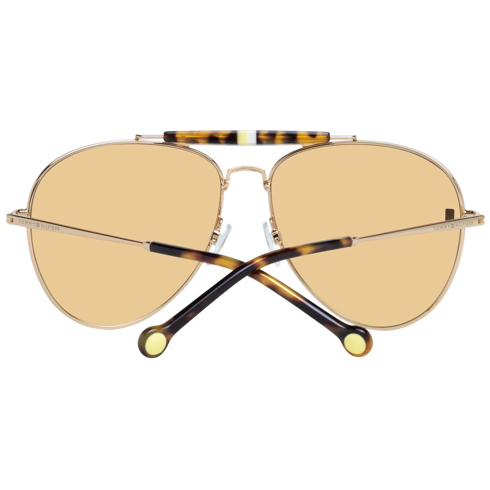 Tommy Hilfiger Gold-Metall-Sonnenbrille