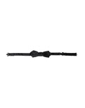 Dolce & Gabbana Black Silk Polka Dot Adjustable Neck Men Papillon Bow Tie