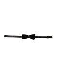 Dolce & Gabbana Maroon Velvet Cotton Adjustable Neck Men Bow Tie
