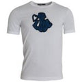 T-shirt blanc Dolce & Gabbana King Of Love à col rond et manches courtes, style élégant et mode contemporaine.