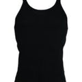 Sous-vêtement homme Dolce & Gabbana débardeur noir sans manches, T-shirt en coton confortable, style élégant et moderne.