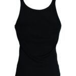 Sous-vêtement homme Dolce & Gabbana débardeur sans manches noir en coton, T-shirt ajusté et confortable.