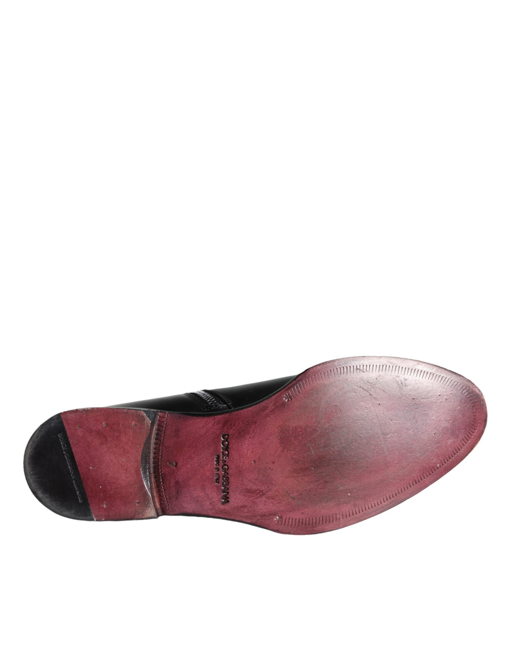 Chaussures pour homme Dolce & Gabbana en cuir de veau noir, bottines à la cheville élégantes et sophistiquées.