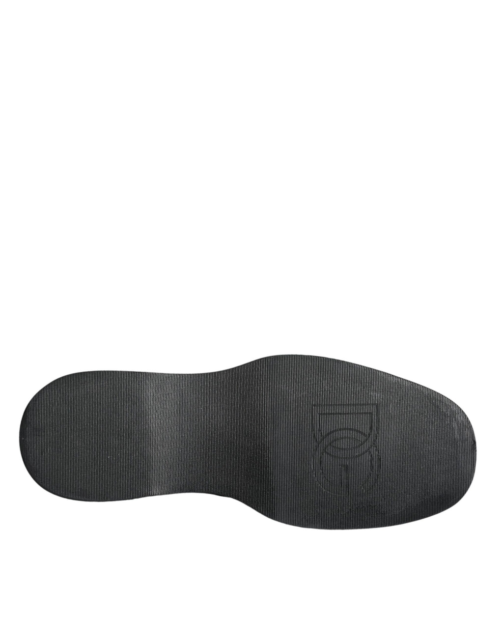 Chaussures derby noires en cuir de veau de Dolce & Gabbana, chaussures formelles élégantes pour homme.
