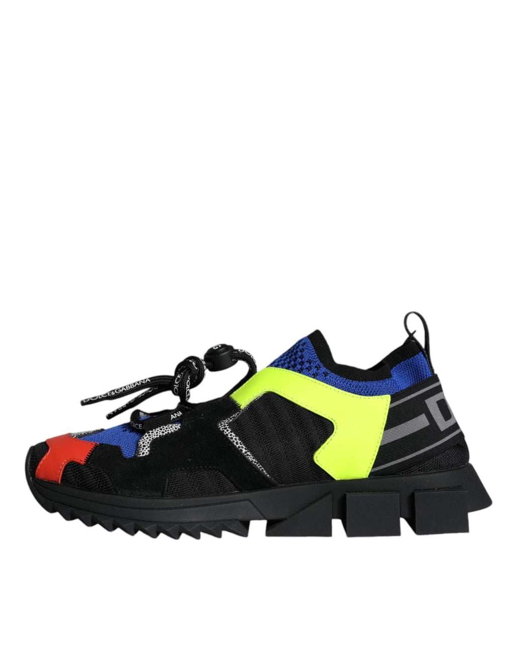 Baskets de randonnée Dolce & Gabbana Sorrento en mesh multicolore, chaussures de trekking élégantes et confortables.
