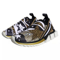 Sneakers Dolce & Gabbana Sorrento à étoiles multicolores et motif comète, chaussures de sport modernes et colorées.