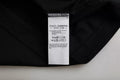 T-shirt homme Dolce & Gabbana en coton noir à col rond et manches courtes, vue de face.