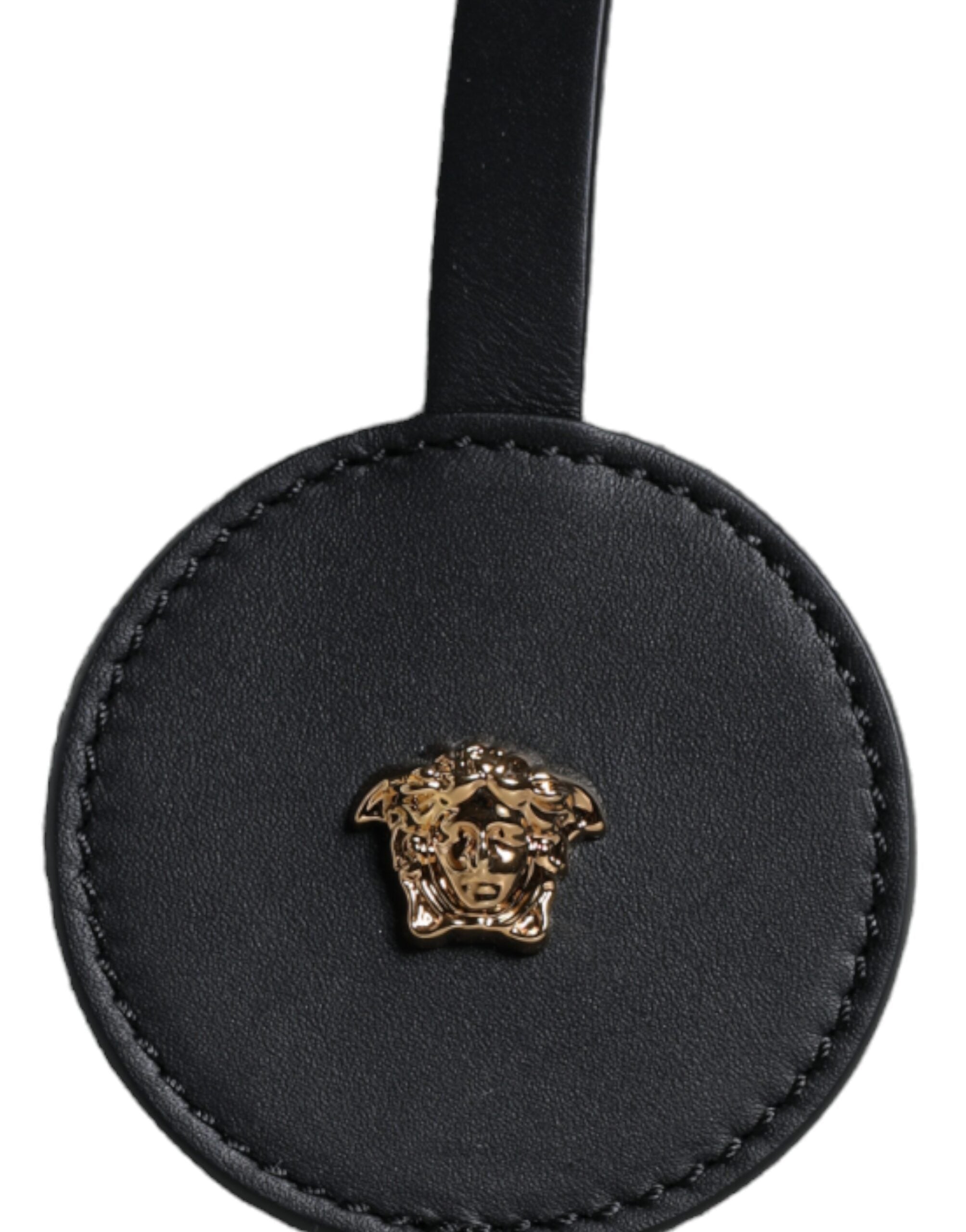 Sac cabas à main Versace blanc en toile et cuir avec logo, bandoulière, idéal pour un style élégant et pratique.