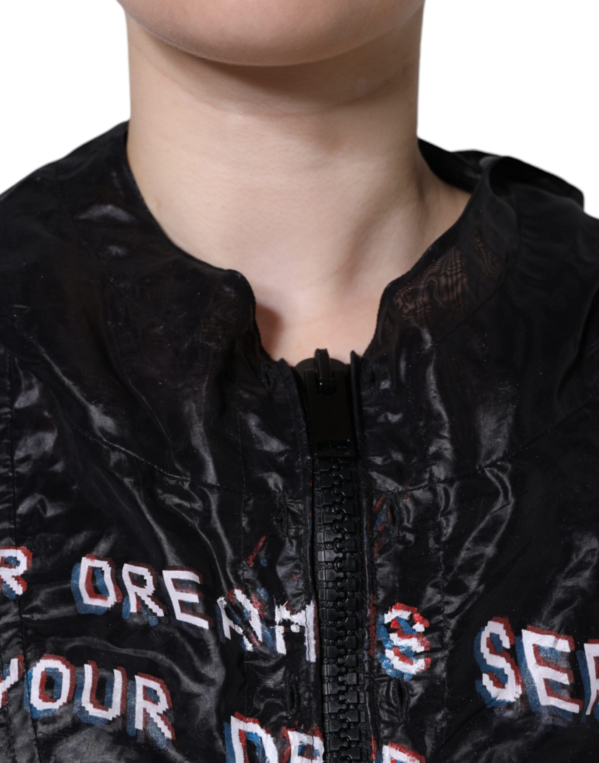 Sweat à capuche Dolce & Gabbana multicolore avec motif imprimé, pull confortable en coton avec capuche et manches longues.