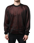 Pull dolce & gabbana en polyester marron, sweat-shirt ou pull-over, avec détails élégants visibles sur l'image.