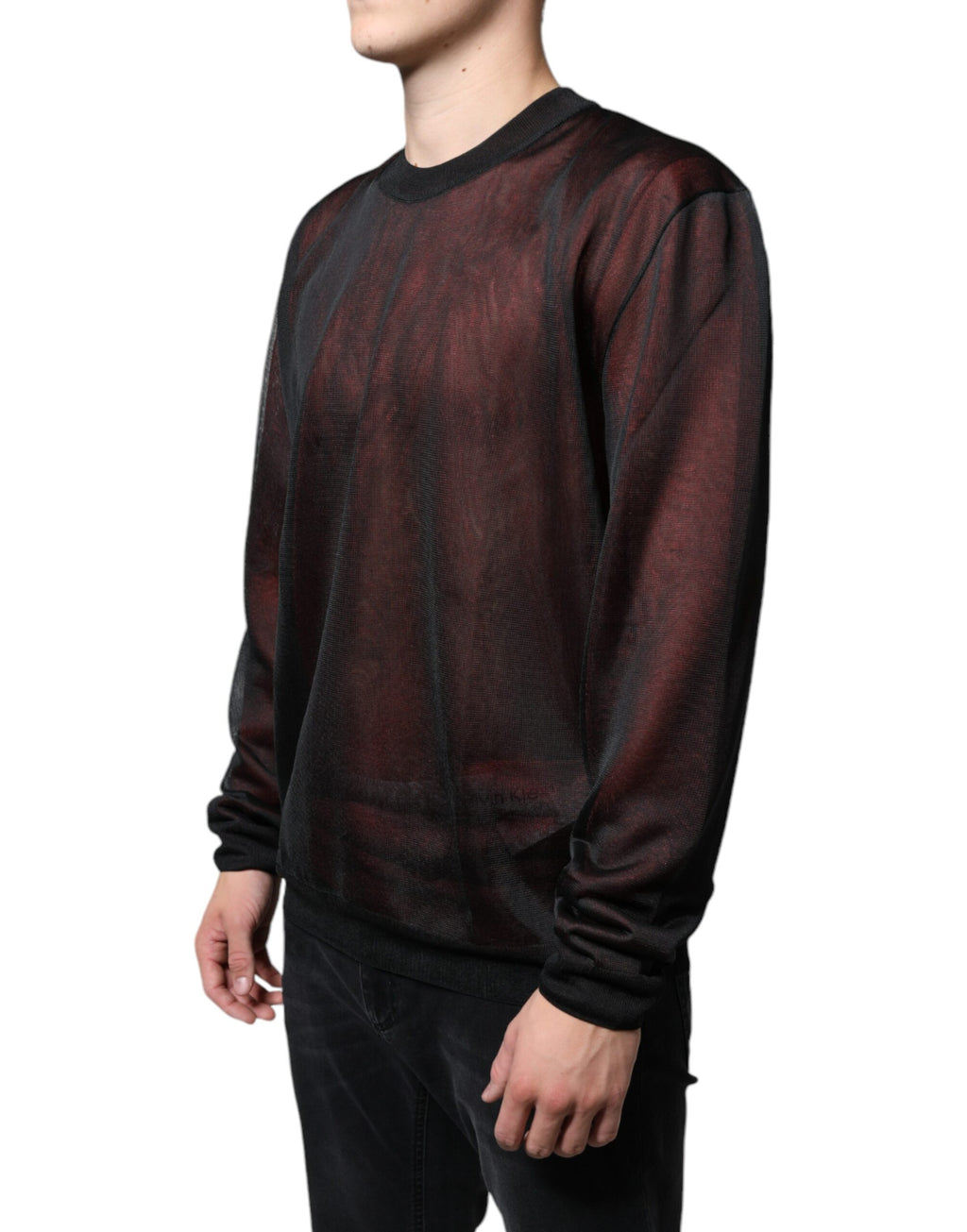 Sweat à capuche en polyester marron de Dolce & Gabbana, pull-over élégant pour homme.
