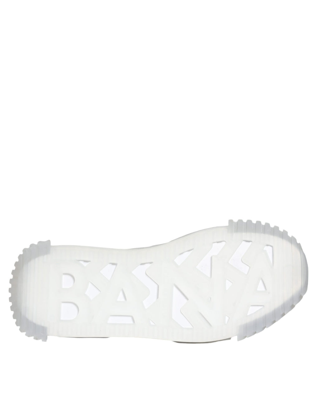 Chaussures sneakers Dolce & Gabbana en nylon noir et argent, baskets basses élégantes avec logo visible.