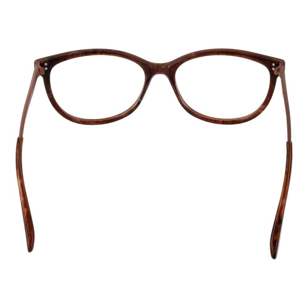 Lunettes en acétate brun de la marque Hugo Boss, monture élégante et moderne pour un style sophistiqué.