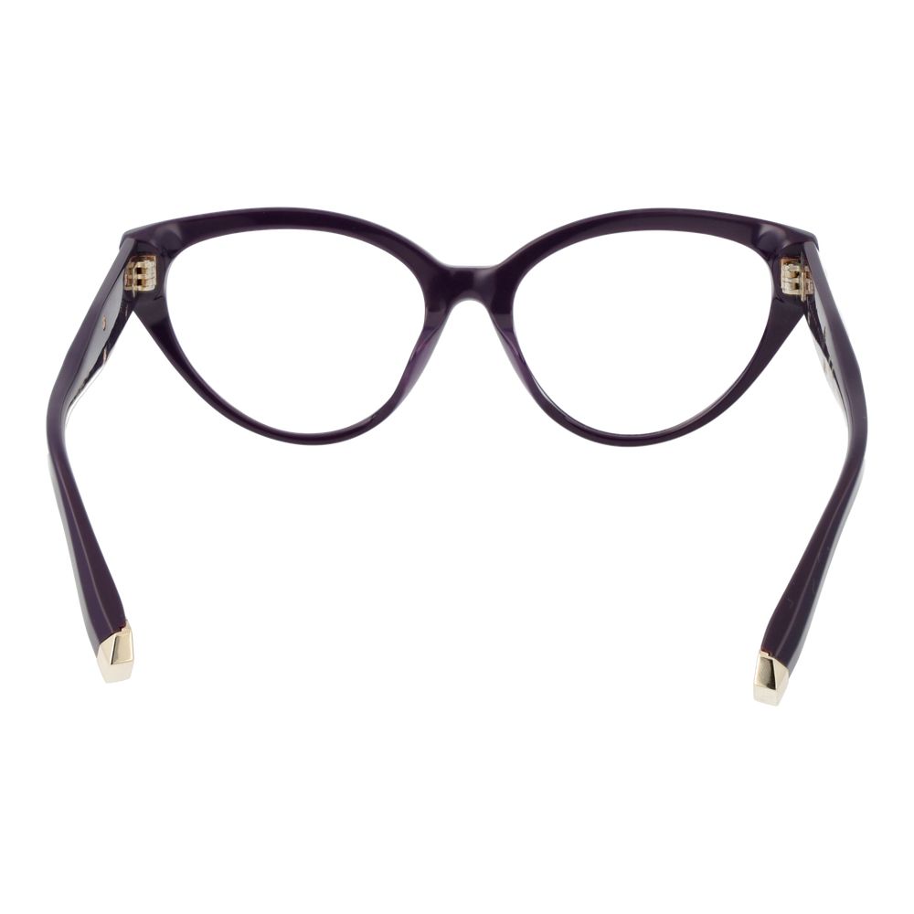 Lunettes avec monture en acétate de cellulose violet de la marque Philipp Plein, style moderne et élégant.
