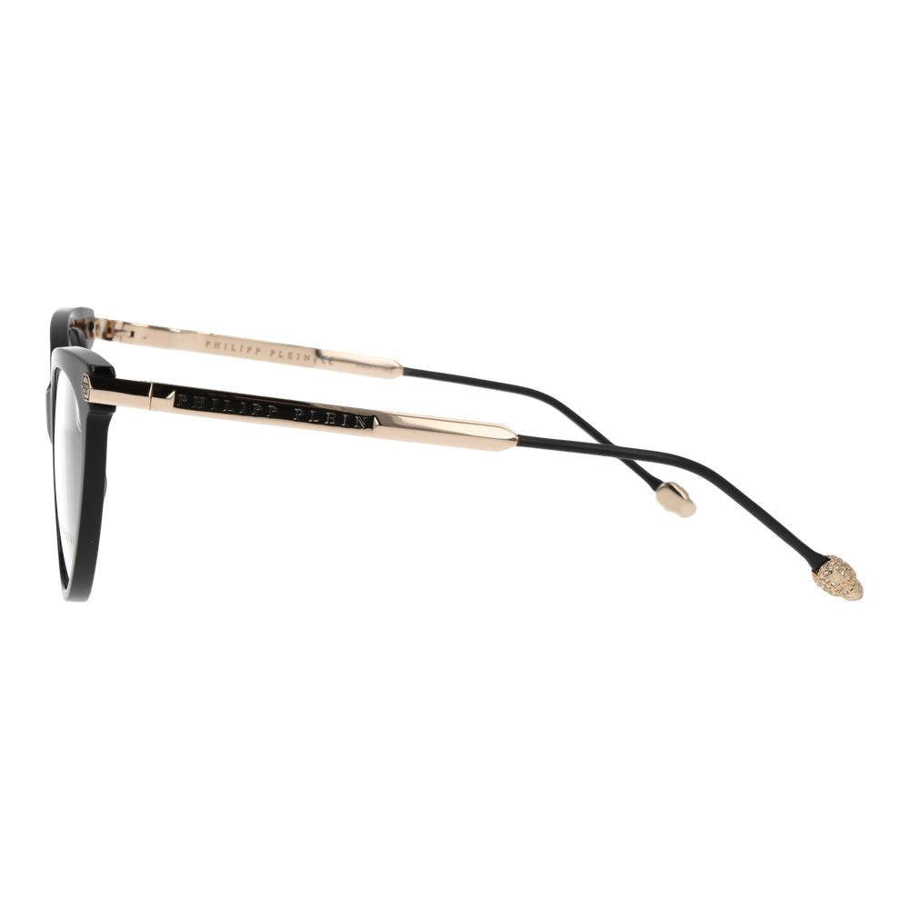 Lunettes de vue en acétate de cellulose noire de Philipp Plein avec monture élégante et moderne.