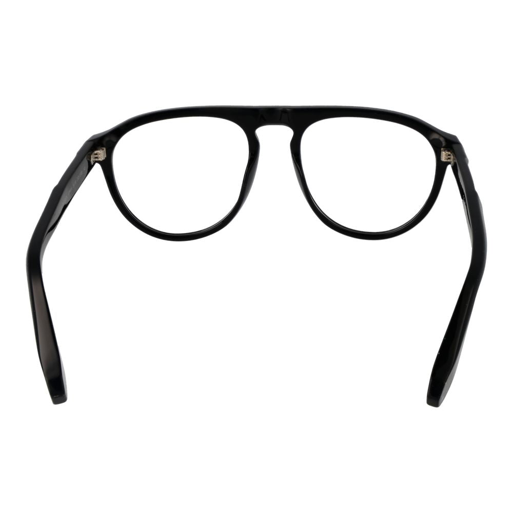 Lunettes noires en acétate de cellulose de la marque Philipp Plein, monture élégante et moderne.