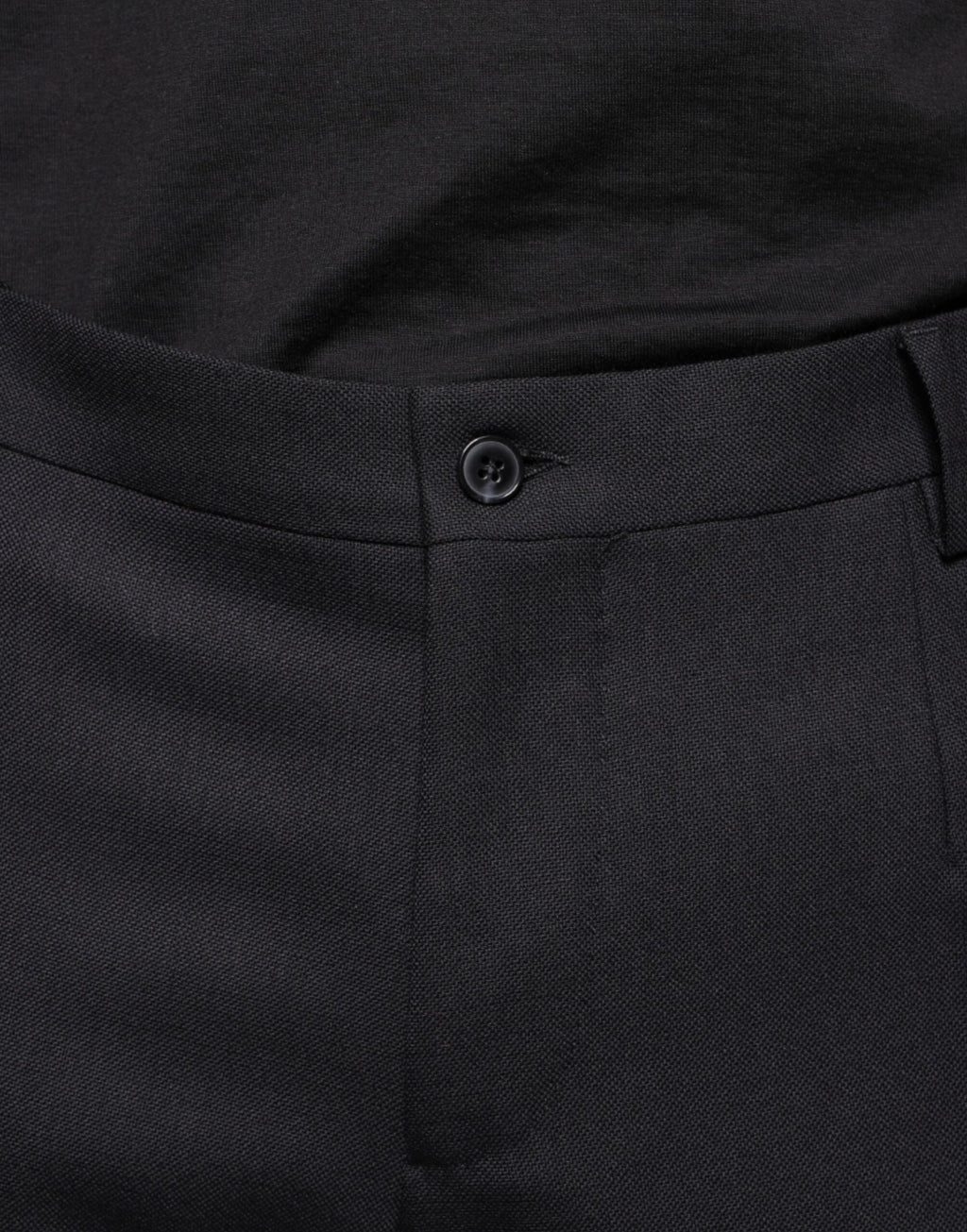 Pantalon formel en laine noire Dolce & Gabbana, pantalon skinny élégant pour femme ou homme.