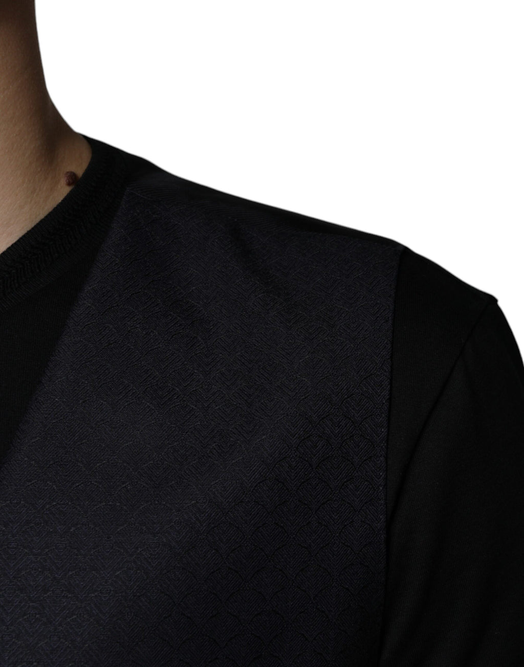 Côtelette en laine noire Dolce & Gabbana, robe sans manches formelle avec veste ajustée, élégante et sophistiquée.