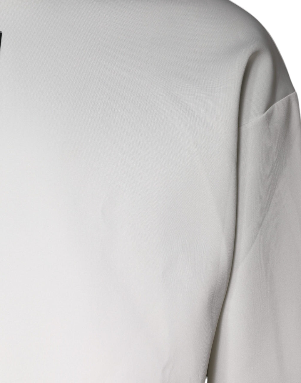 Sweat à capuche homme blanc Dolce & Gabbana avec logo D&G, pull-over décontracté en coton, style moderne et élégant.