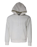 Sweat à capuche blanc Dolce & Gabbana avec logo DG, pull pour homme, en coton, visible avec capuche et manches longues.