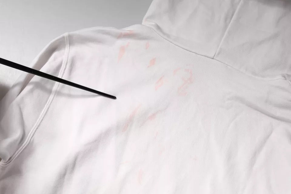 Sweat à capuche blanc Dolce & Gabbana Caesar en coton, pull-over décontracté avec capuche et design élégant.