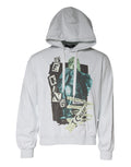 Pull à capuche blanc en coton Dolce & Gabbana Caesar, style décontracté avec logo discret visible sur le devant.