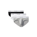 Culotte en coton grise de la marque Calvin Klein Underwear, sous-vêtements masculins confortables et élégants.