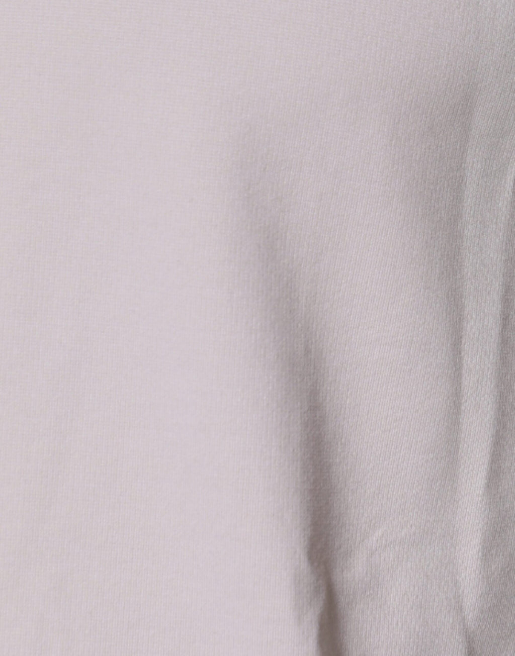 T-shirt beige Dolce & Gabbana en coton mélangé avec logo à la poitrine, col rond, vue de face.