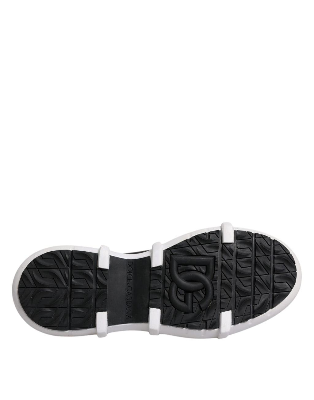 Chaussures sneakers montantes en nylon noir Dolce & Gabbana Galileo, chaussures de sport élégantes pour hommes.