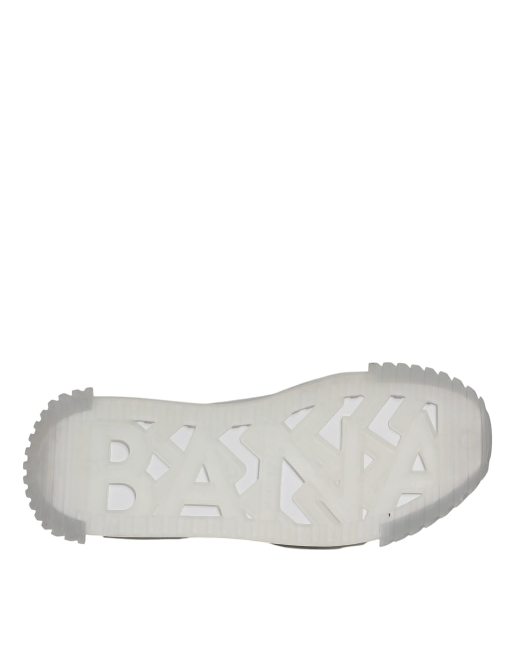Chaussures sneakers basses en nylon noir et argent de Dolce & Gabbana, style moderne et élégant.
