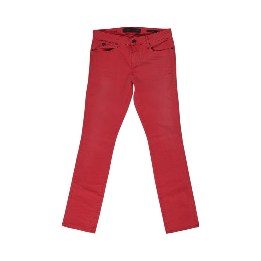 Jeans skinny en coton multicolore de Guess, coupe ajustée, avec détails colorés, parfaits pour un style tendance et décontracté.