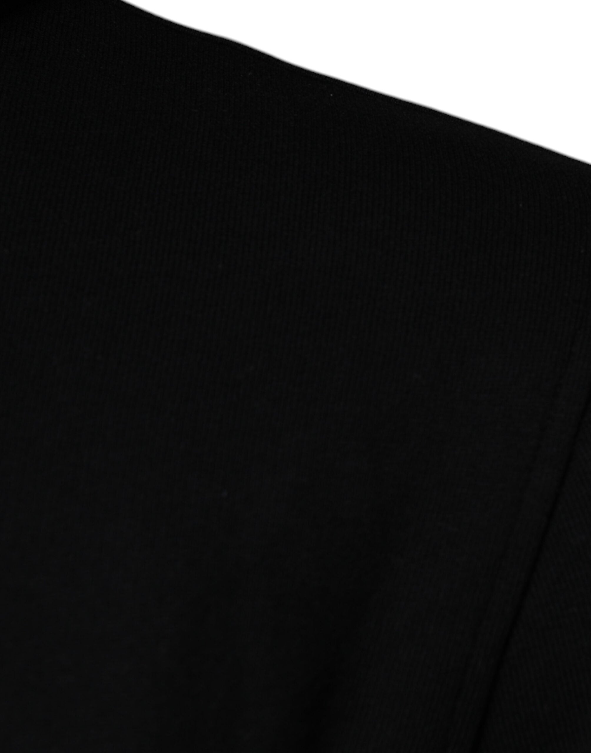 Sweat à capuche en coton noir Versace avec logo Medusa, pull-over élégant et confortable, idéal pour un style sophistiqué.