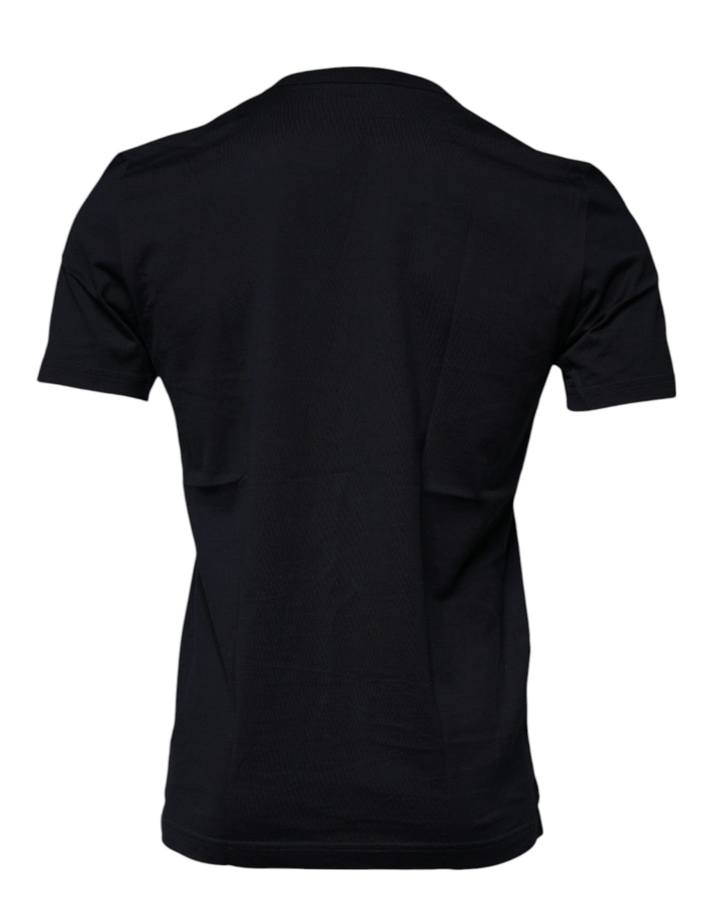 T-shirt à manches courtes Dolce & Gabbana en coton bleu avec imprimé d'ange, style décontracté et tendance.