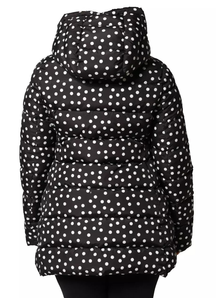 Veste réversible à capuche en polyester noir de Dolce & Gabbana, veste élégante et pratique pour homme ou femme.