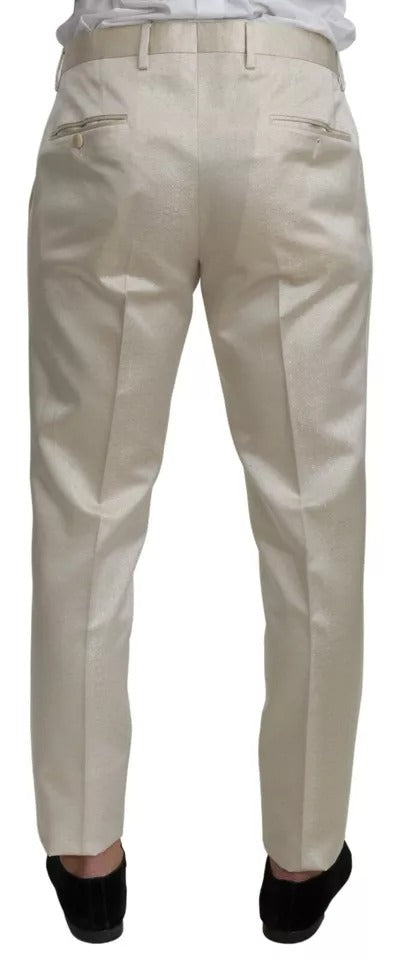 Ensemble Dolce & Gabbana en laine beige crème Sicilia avec foulard et veste, détails élégants et sophistiqués.