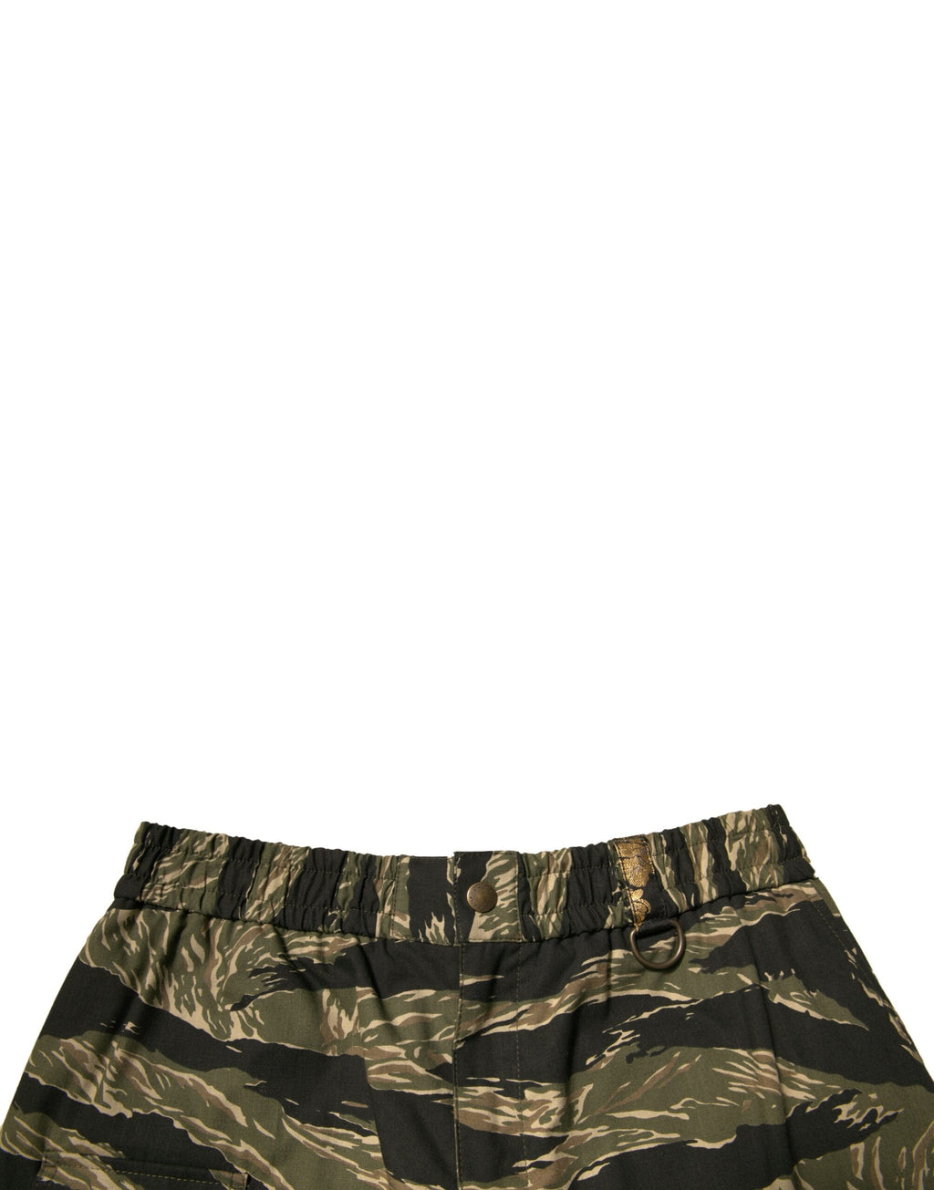 Shorts bermuda en coton noir et or avec motif Dolce & Gabbana, style élégant et sophistiqué.