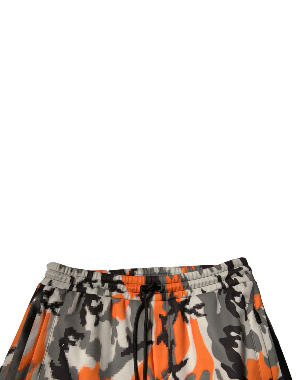 Pantalons cargo jogger multicolores Dolce & Gabbana en camouflage, coupe décontractée avec poches latérales et taille élastique.