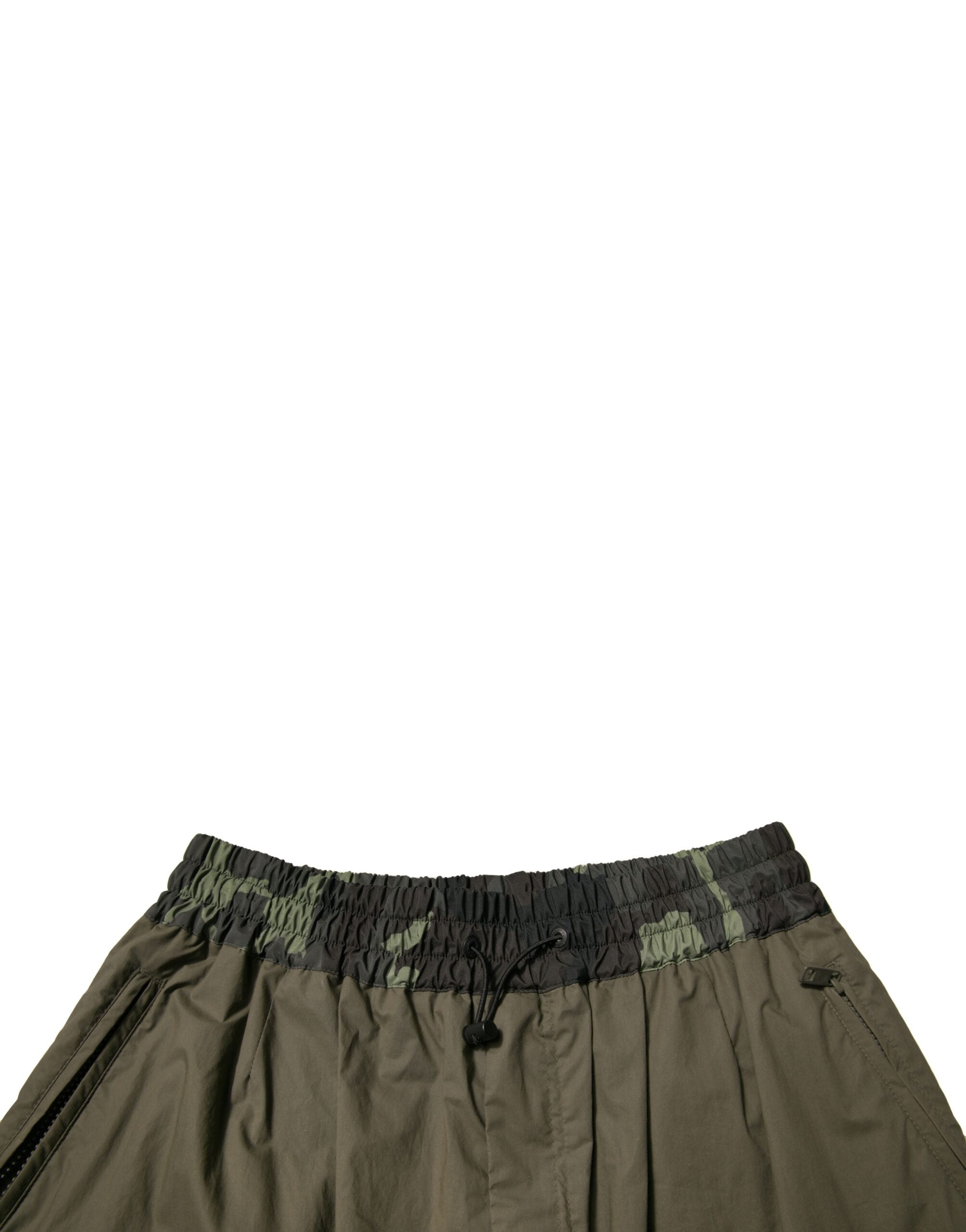 Pantalons cargo de jogging Dolce & Gabbana multicolores avec camouflage, style décontracté et moderne.