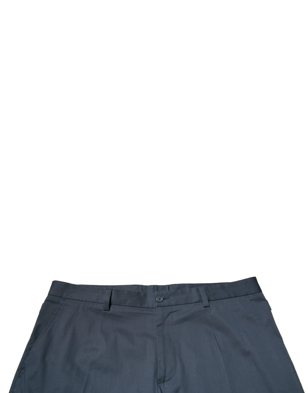 Pantalon de costume slim en coton bleu pour homme de Dolce & Gabbana, style élégant et moderne.