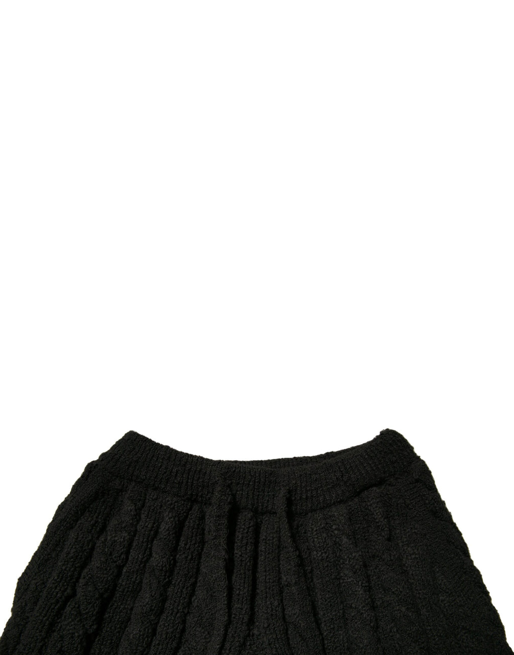 Pantalon skinny en laine noire de Dolce & Gabbana, coupe ajustée, texture tricotée, mode élégante pour femme.