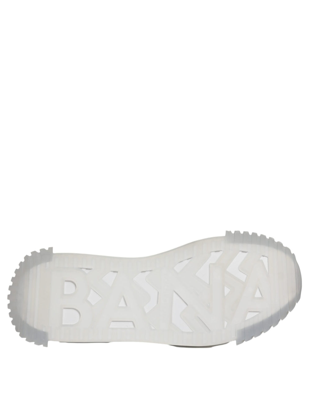 Chaussures basses en nylon noir et argent de Dolce & Gabbana NS1, sneakers élégants pour homme.