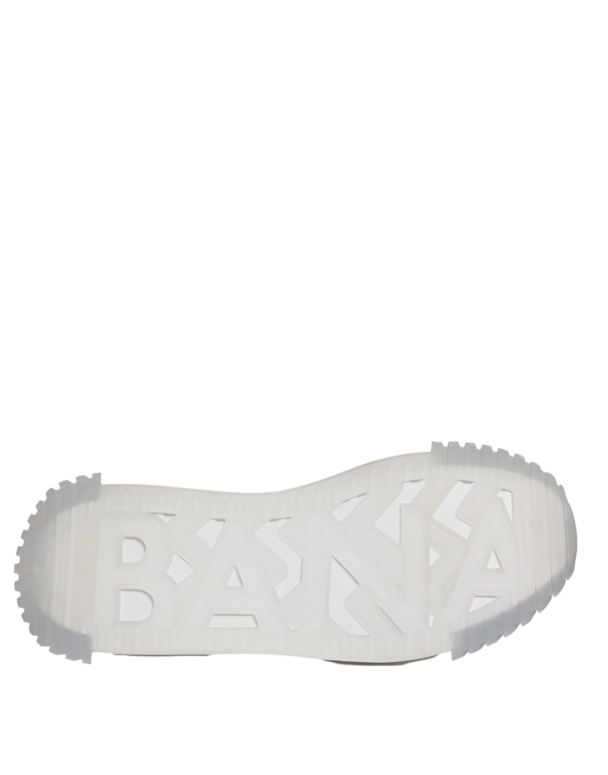 Chaussures basses en nylon noir et argent de Dolce & Gabbana NS1, sneakers élégants pour homme.