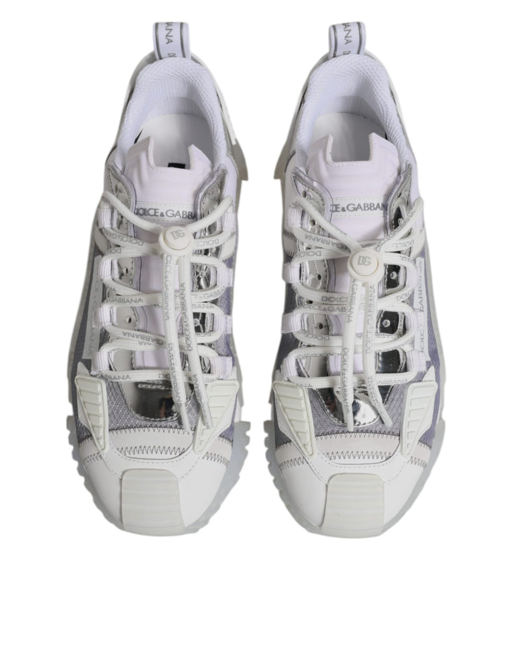 Chaussures sneakers basses multicolores en nylon Dolce & Gabbana NS1, style décontracté et moderne.