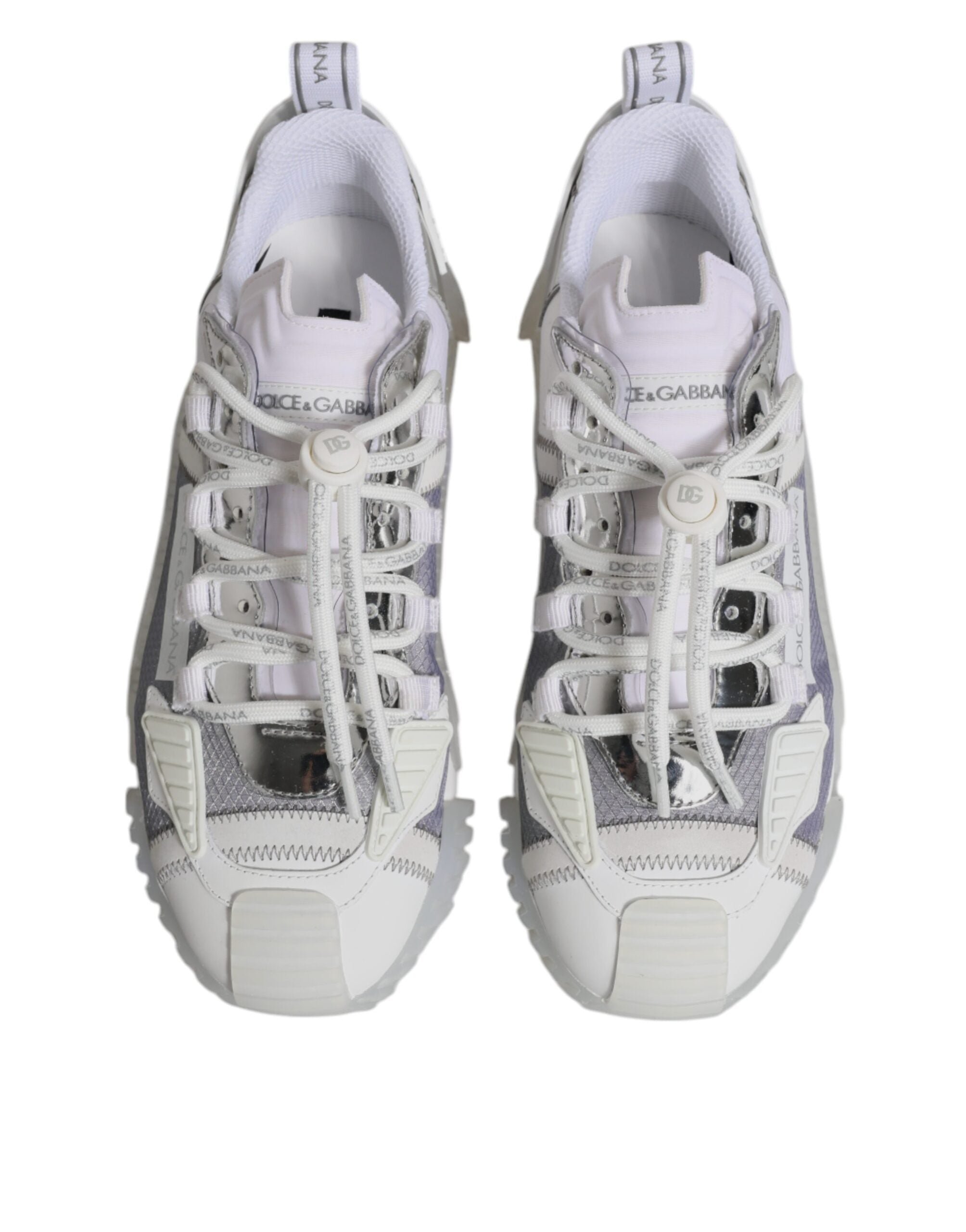 Chaussures sneakers basses multicolores en nylon Dolce & Gabbana NS1, style décontracté et moderne.