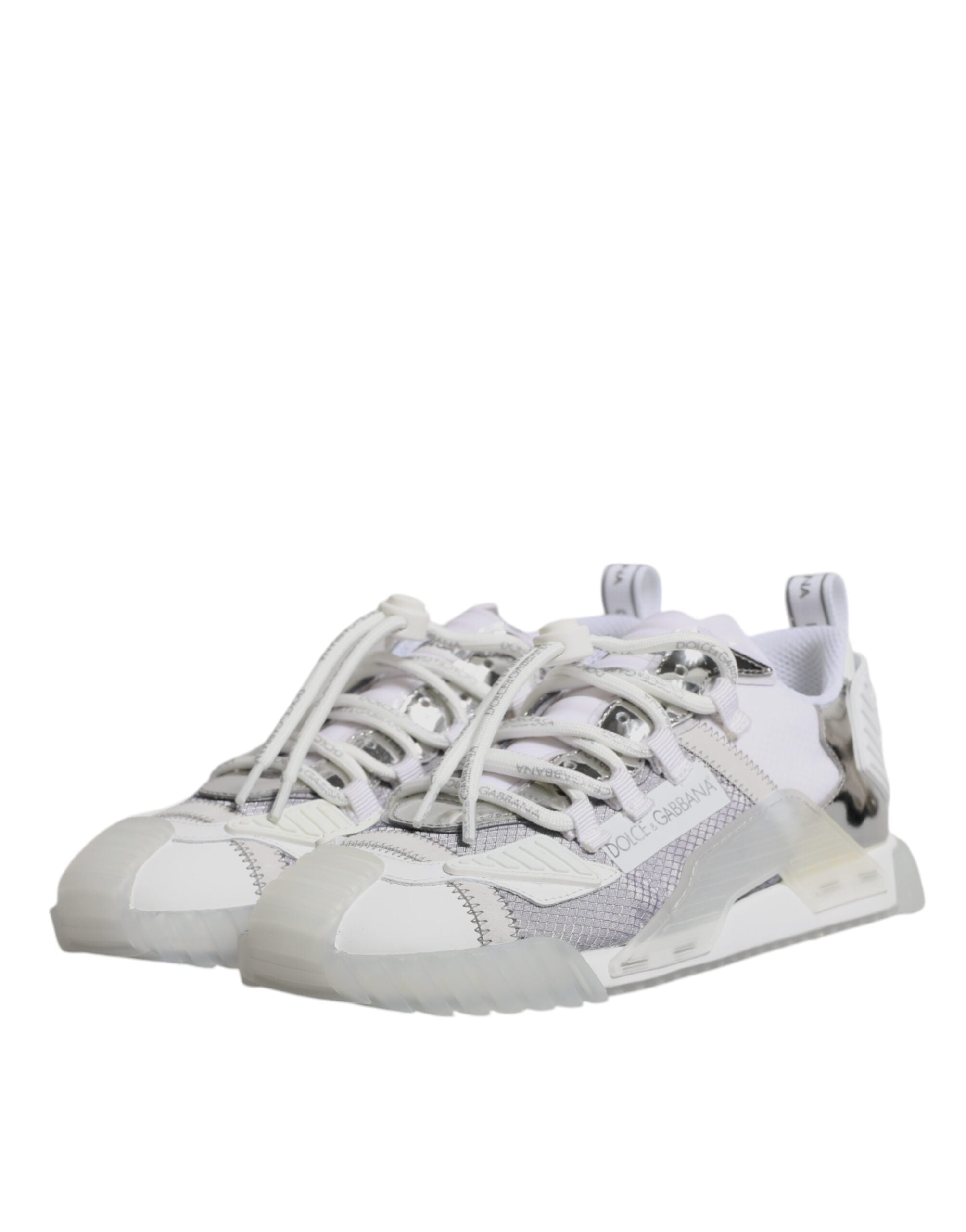 Chaussures basses en nylon multicolore Dolce & Gabbana NS1, sneakers élégants avec design coloré et moderne.